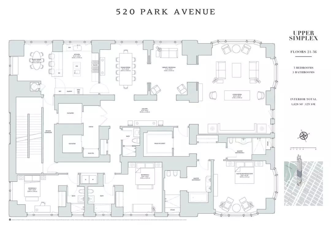 520 Park Avenue 公园大道——上东区的老钱新贵 住得更高 看的更远