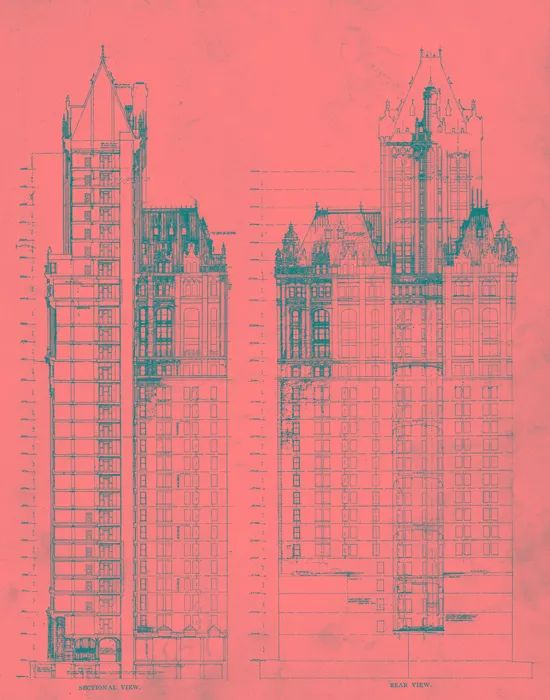 100年前的世界第一高楼——纽约曼哈顿的地标 The Woolworth Tower 华丽尊贵 历史奢华 限量公寓出售