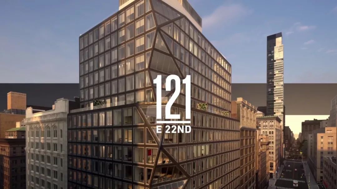 静谧与都市的兼得!OMA建筑事务所纽约首秀 Gramercy+Flatiron产权公寓121 East 22nd Street